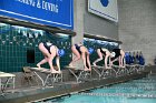 Swimming vs Babson  Wheaton College Swimming & Diving vs Babson College. - Photo By: KEITH NORDSTROM : Wheaton, Swimming